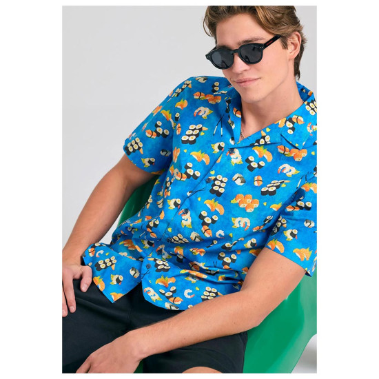 Funky Buddha Ανδρικό πουκάμισο Funky Buddha Ανδρικό πουκάμισο